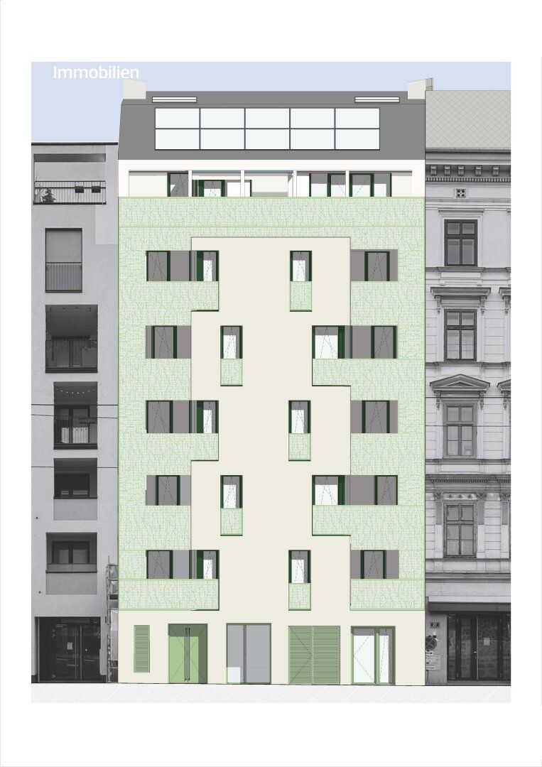 Achtung. HOHE Mietzinsvorauszahlung! - Beschreibung beachten - Hochwertige Apartments mit Balkon/Terrasse beim Liechtensteinpark - UNBEFRISTET - Erstbezug