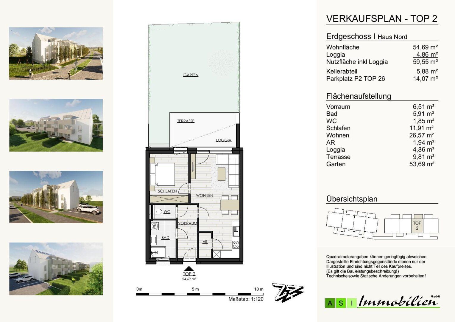 GRÜNE ALLEE GALLNEUKIRCHEN - 2 und 3-Zimmer Wohnungen, 55-70m² NEUBAU ERSTBEZUG