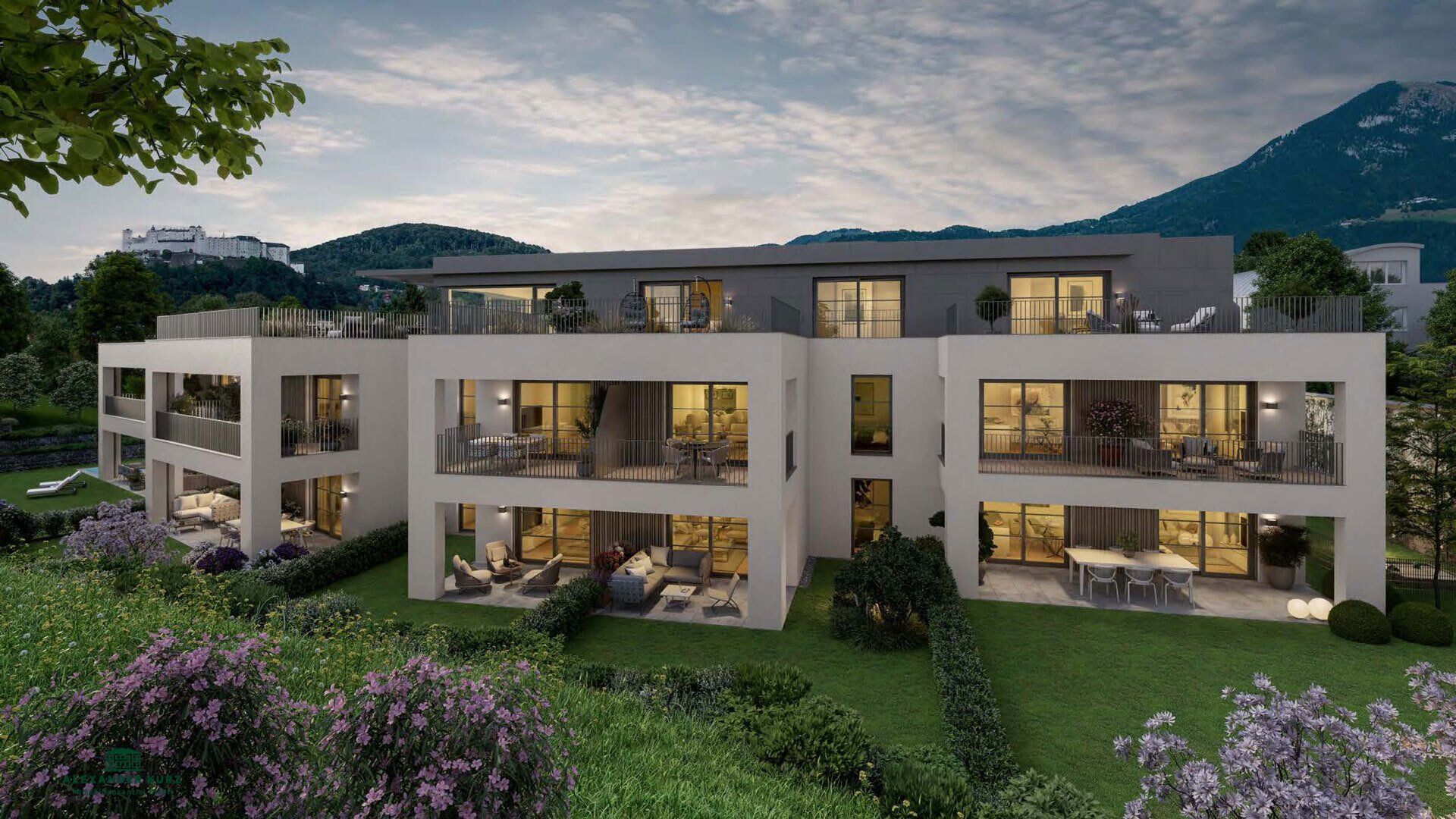 Exklusive 2-Zimmer-Gartenwohnung