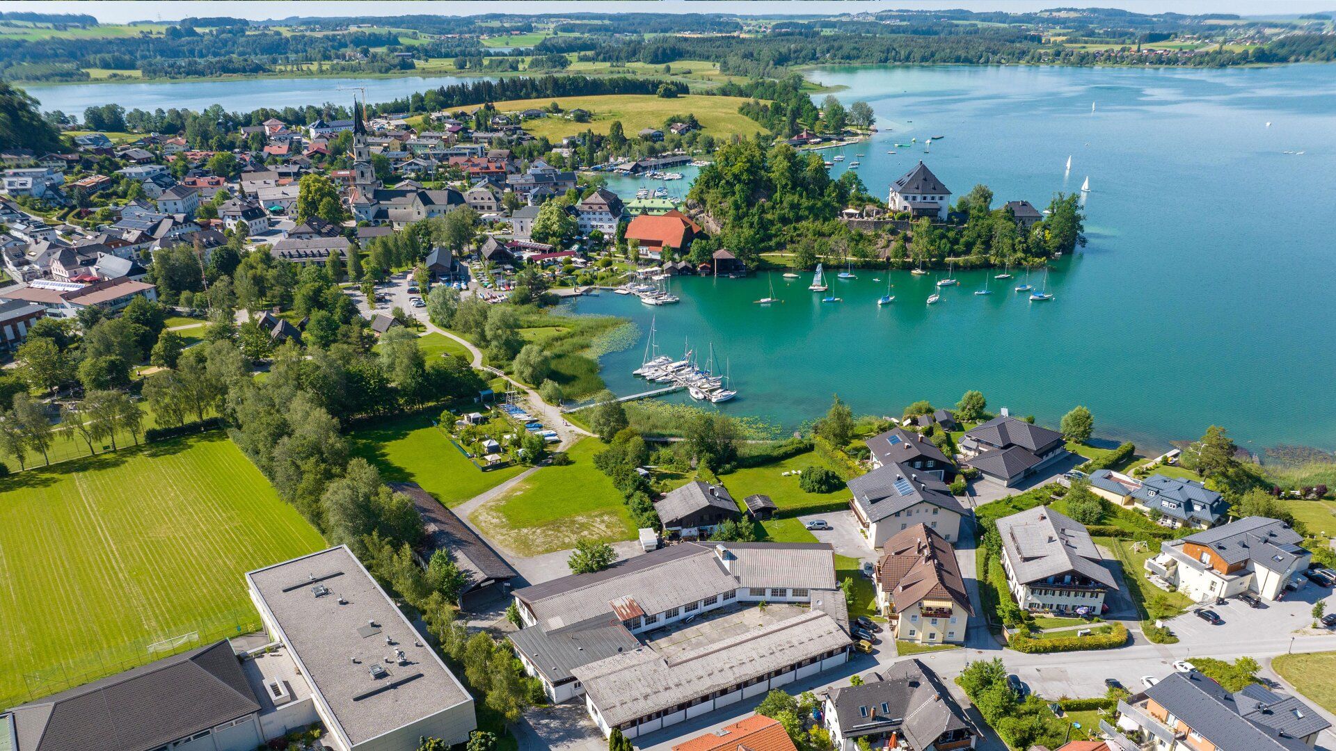 DIREKT AM MATTSEE | 2-Zimmer-Wohnung mit Garten und Seezugang