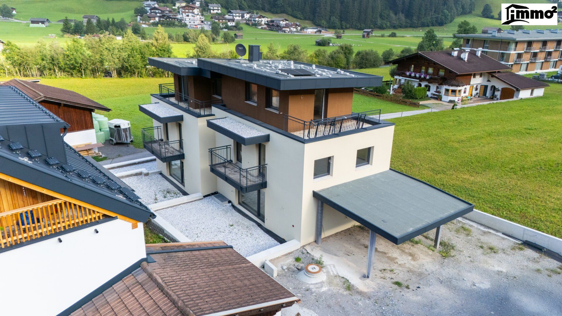Doppelhaus mit Einfamilienhaus Flair im Stubaital