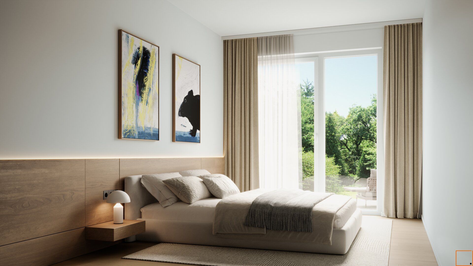 Ihr Neues Zuhause im Grünen: Nachhaltige 3-Zimmer Neubauwohnung mit großzügiger Außenfläche
