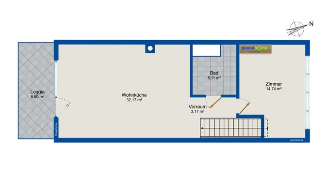Grundriss 8.OG