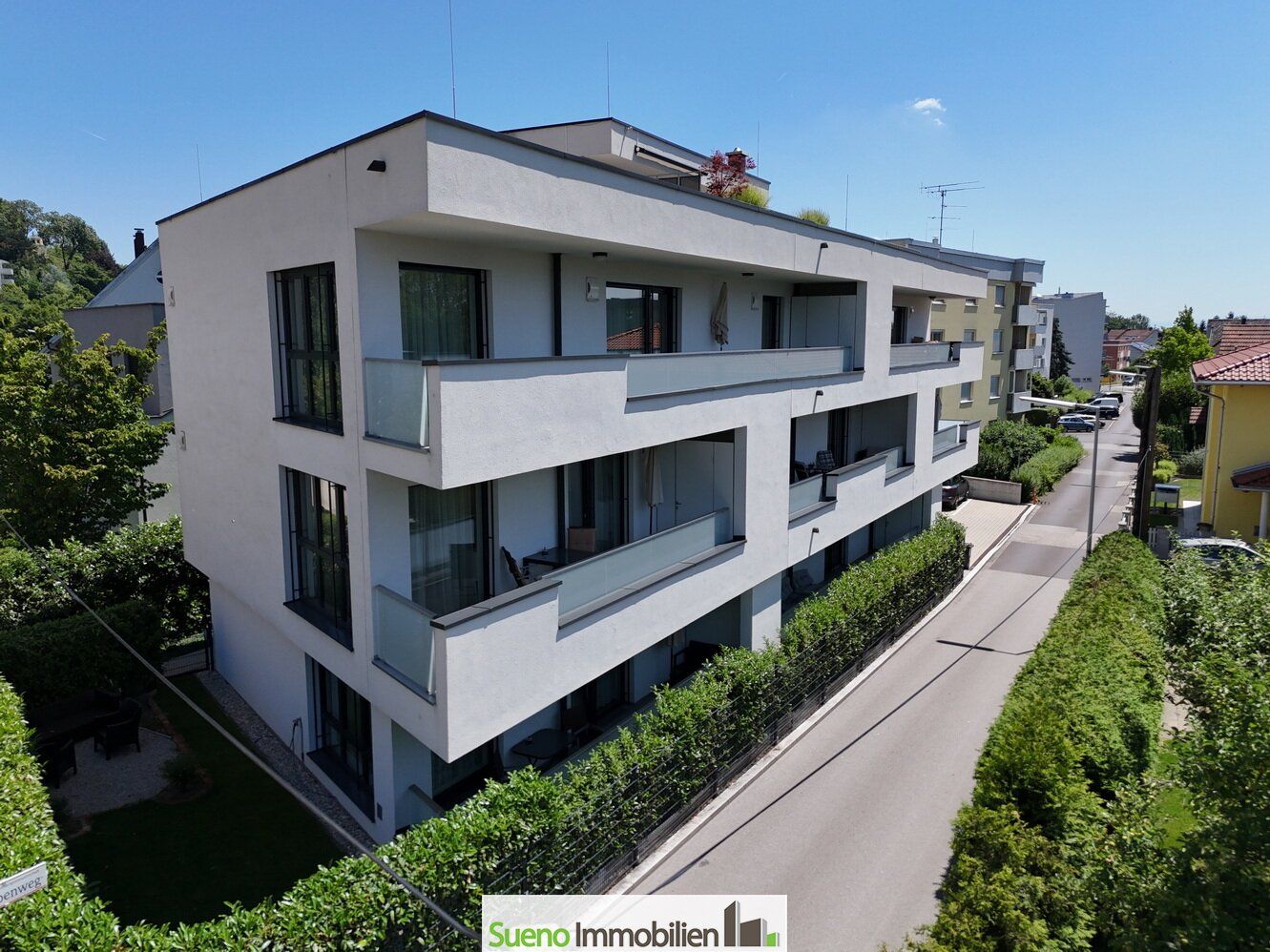 Premium Wohnung in Urfahr mit mega Balkon, Stellplatz, Gemeinschaftspool