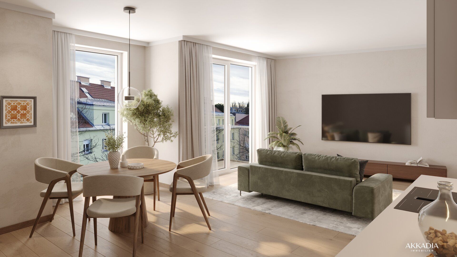 NEUER PREIS // CANAVESE - Neubau-Gewerbefläche mit Freifläche | alternative Grundrissvariante für Büro oder Ordination in Liesing - PROVISIONSFREI - Ansicht 4