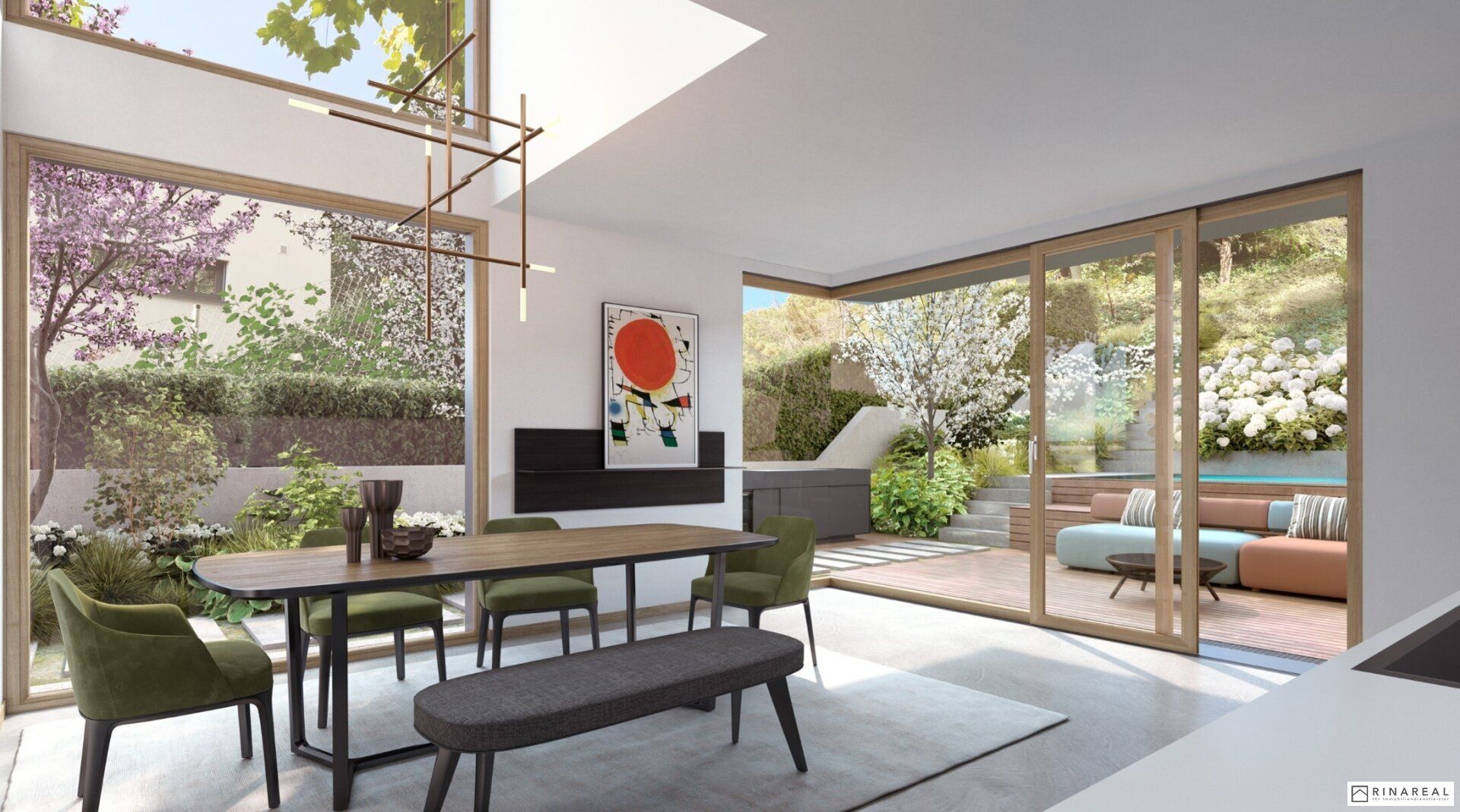 BAUBEWILLIGTER BAUGRUND | 2 Exklusive Doppelhäuser - 4 Einheiten | WNF ges. 655 m² | Hainbachgasse - Ansicht 3