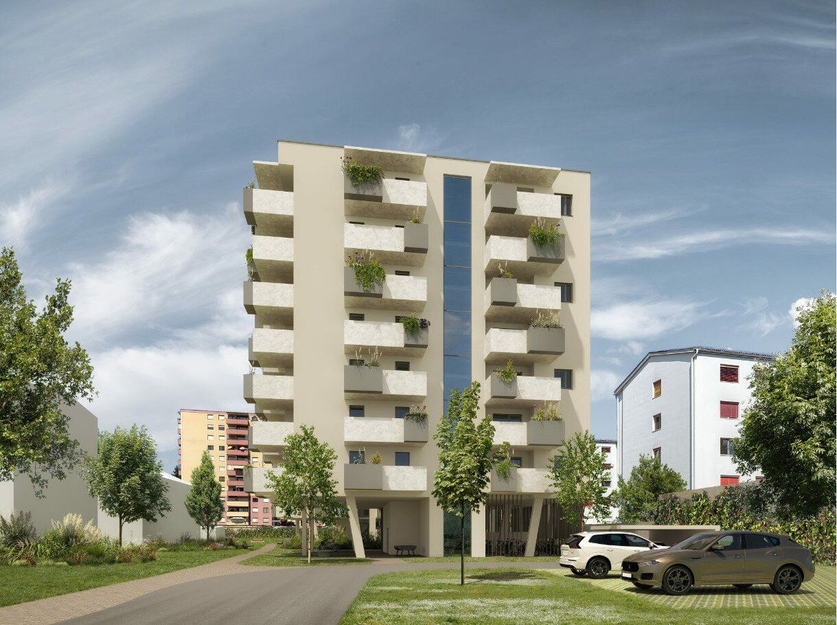 CITY LIFE KLAGENFURT - Panoramablick - 51m² Südbalkon