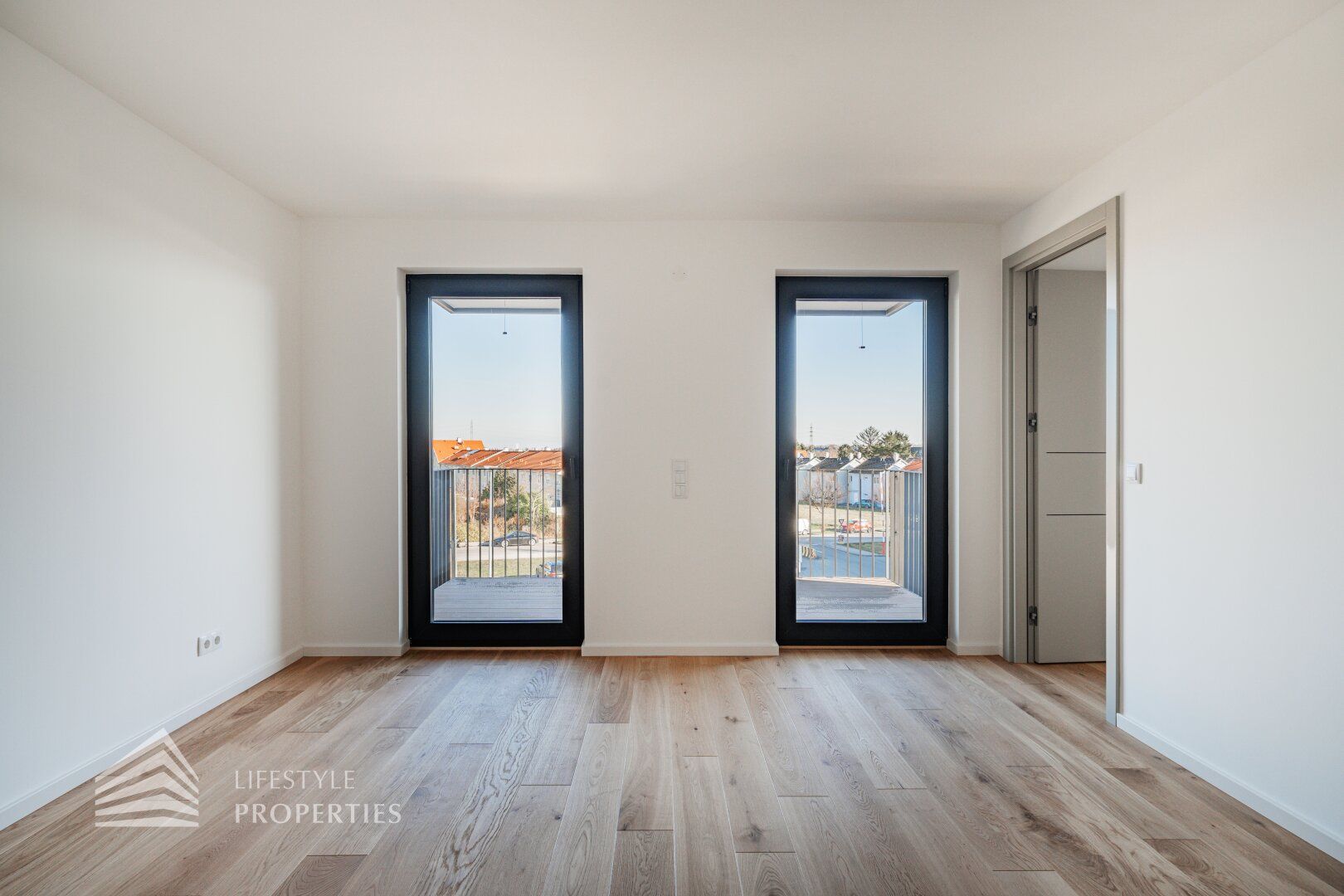 Erstbezug! 2-Zimmer Wohnung mit Balkon, Nähe Bahnhof Stammersdorf