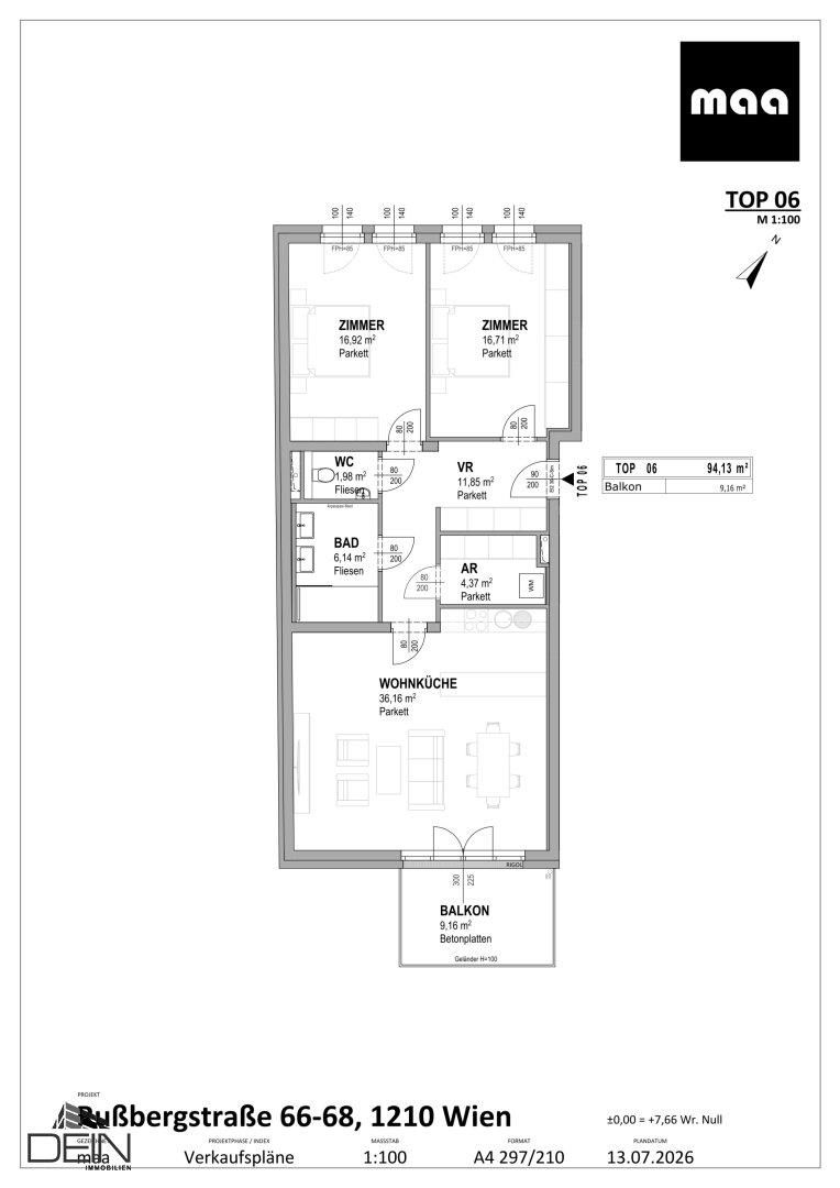 Wohnung – Wien, Strebersdorf - Ansicht 5