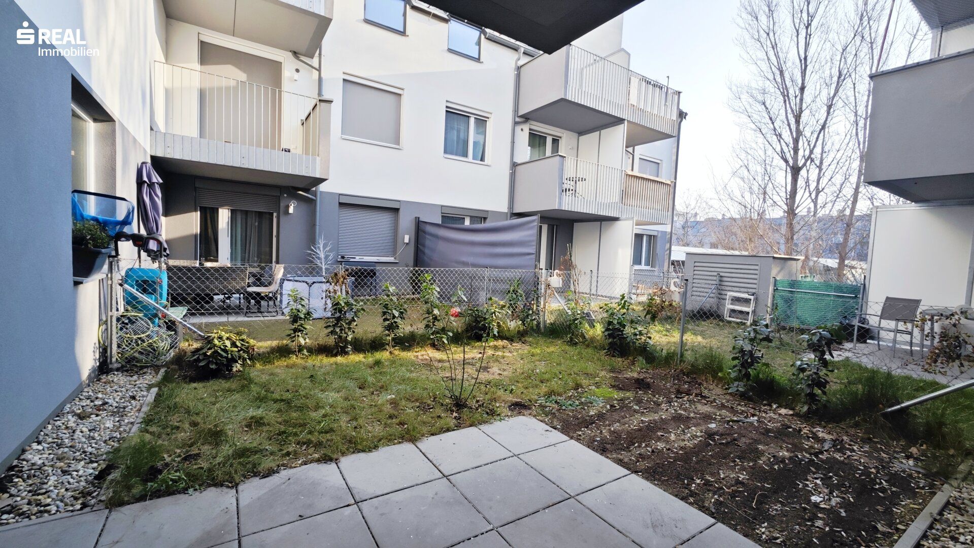 Kleine Gartenwohnung in Hirschstetten
