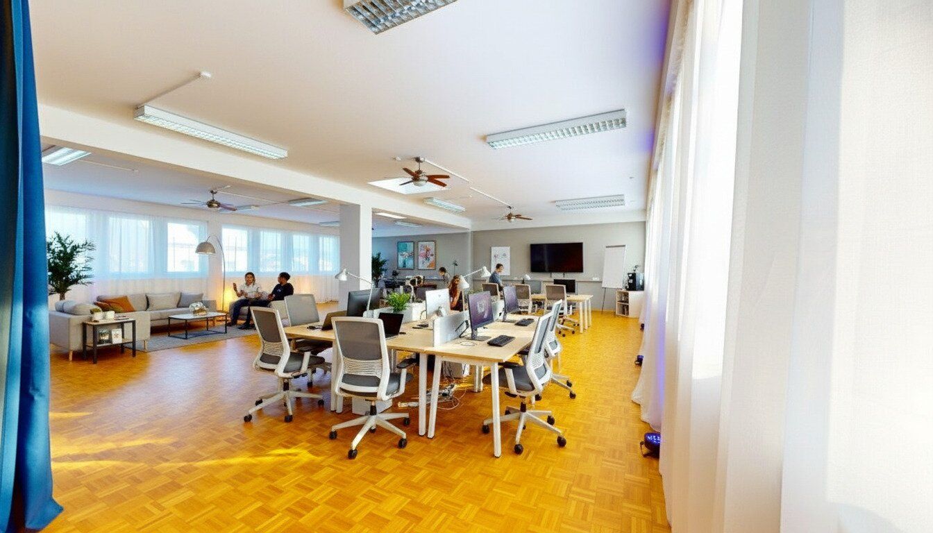 Sofort nutzbare 170 m² Gewerbefläche in Klagenfurt - perfekt für Büro, Yoga, Tanz oder Atelier - Ansicht 5