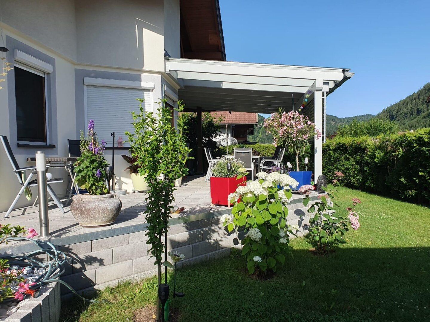 super Bungalow - Wohn Haus mit Büro & Lager und mit neuer Terrasse, 3 er Carport, Preis € 449 000.- – pohled 4