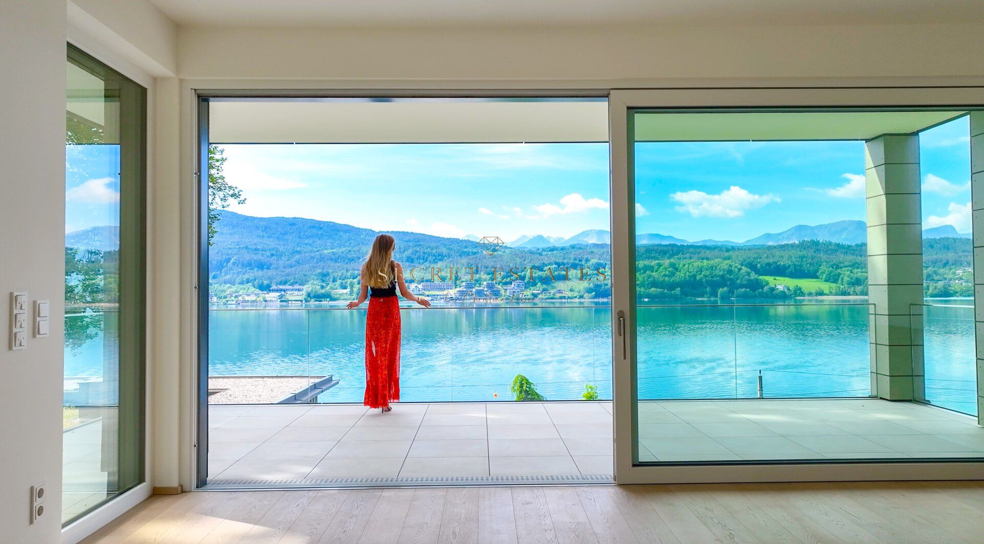 AUFGEPASST - Seewohnung (3 Schlafzimmer) in traumhafter NEUBAUANLAGE am Wörthersee Nordufer