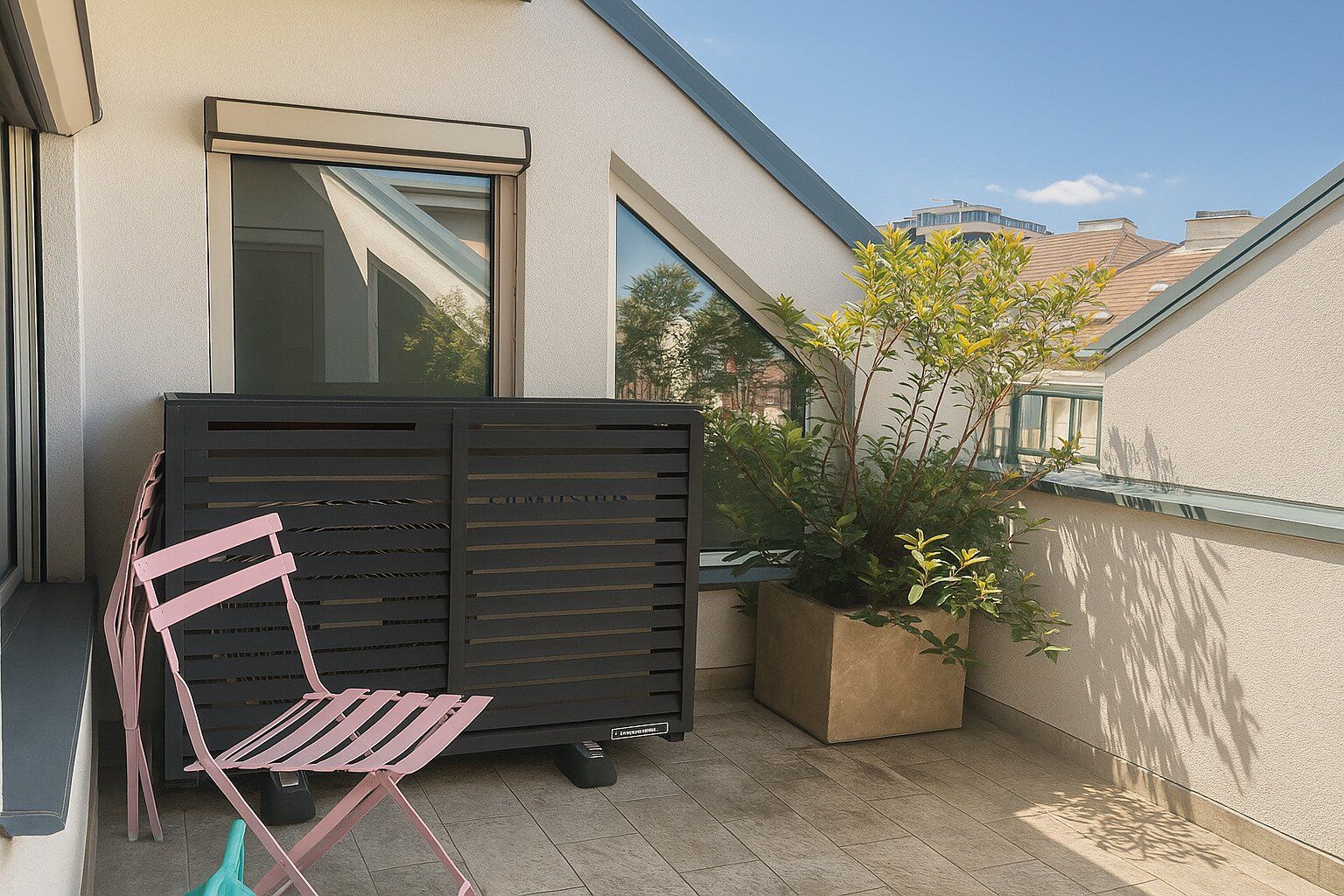 Edle Dachterrassenwohnung in Maisonetteform, unweit des Julius Tandlerplatzes-U4 einhundert Meter entfernt und Blick auf den Kahlenberg 1090 Wien !!