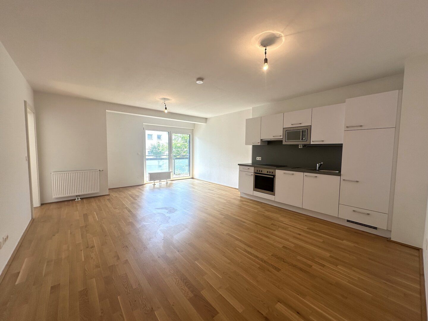 3-Zimmer-Neubauwohnung mit Balkon in Strebersdorfer Ruhelage