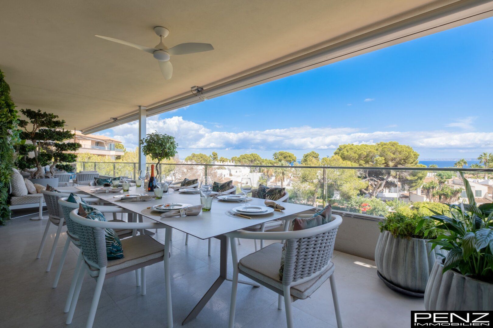 MALLORCA Sol de Mallorca: Außergewöhnlich, atemberaubende Luxuswohnung mit Meerblick - Ansicht 3
