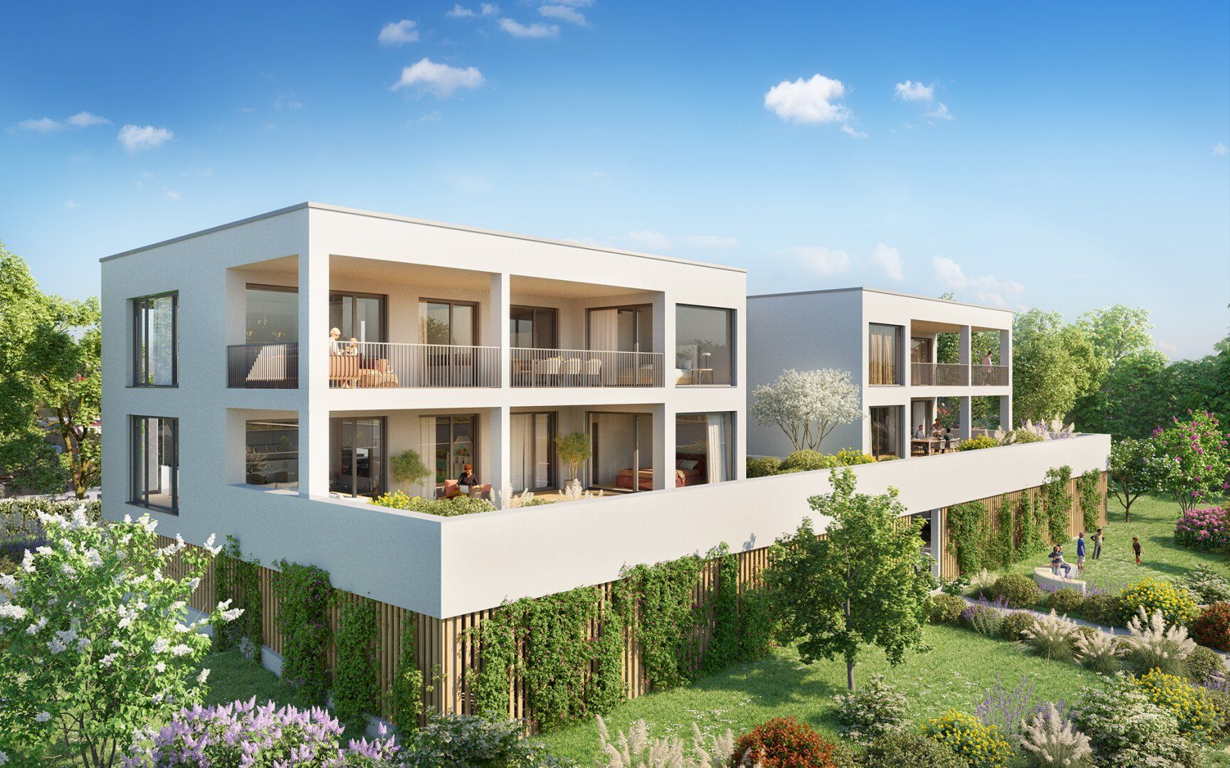 Dachterrassenwohnung mit EIGENGARTEN am Dach- 5 Zimmer!