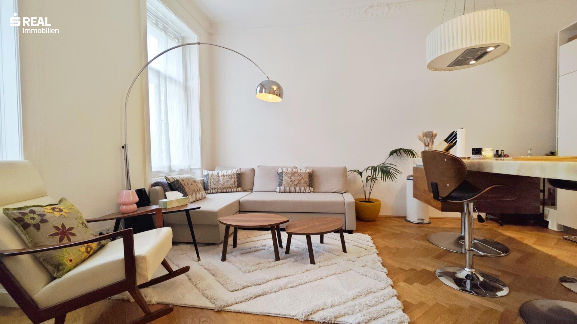 Wunderschöne 3-Zimmer Altbauwohnung bei der U3