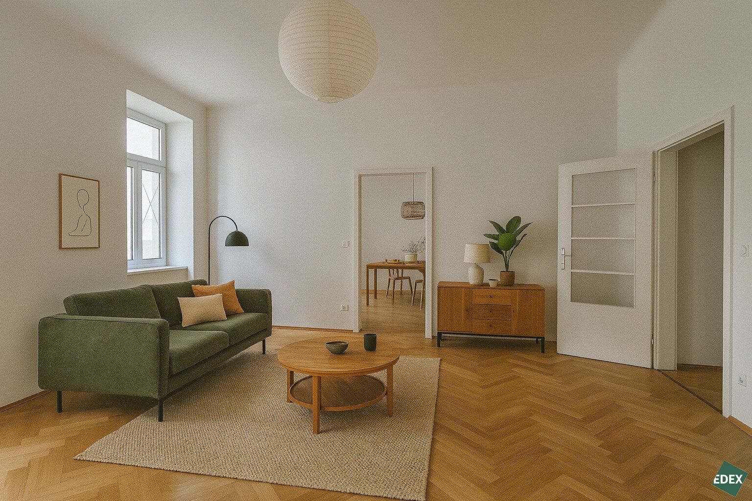 Schöne Drei-Zimmer-Wohnung Nähe Donaukanal