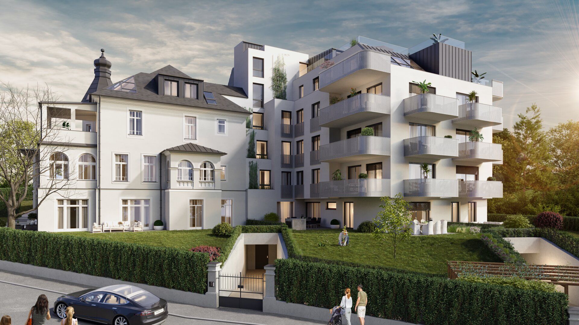 Individuell wohnen, individuell leben. TWIN ESTATES großzügige 3 Zimmerwohnung mit 2 Balkonen