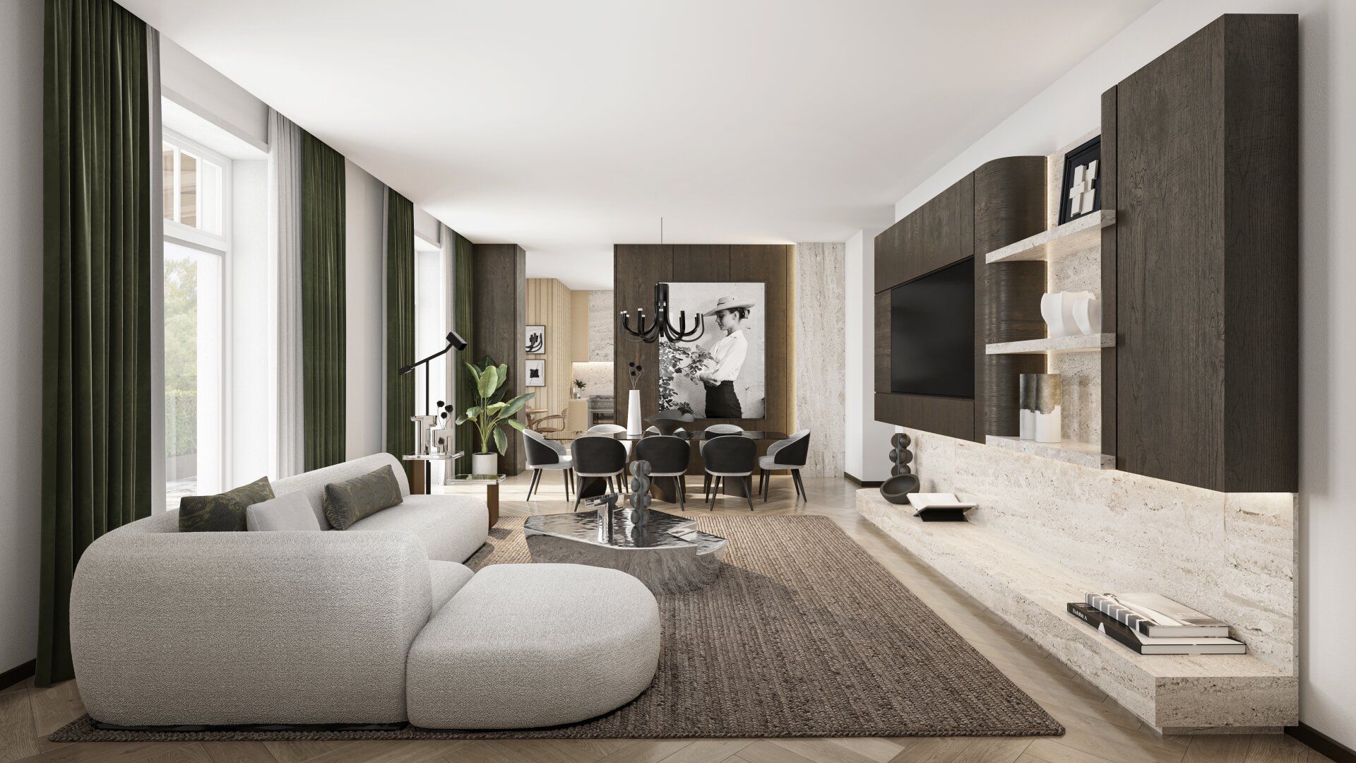 Wunderschöne 3 Zimmer Wohnung mit großzügigem Garten - TWIN ESTATES
