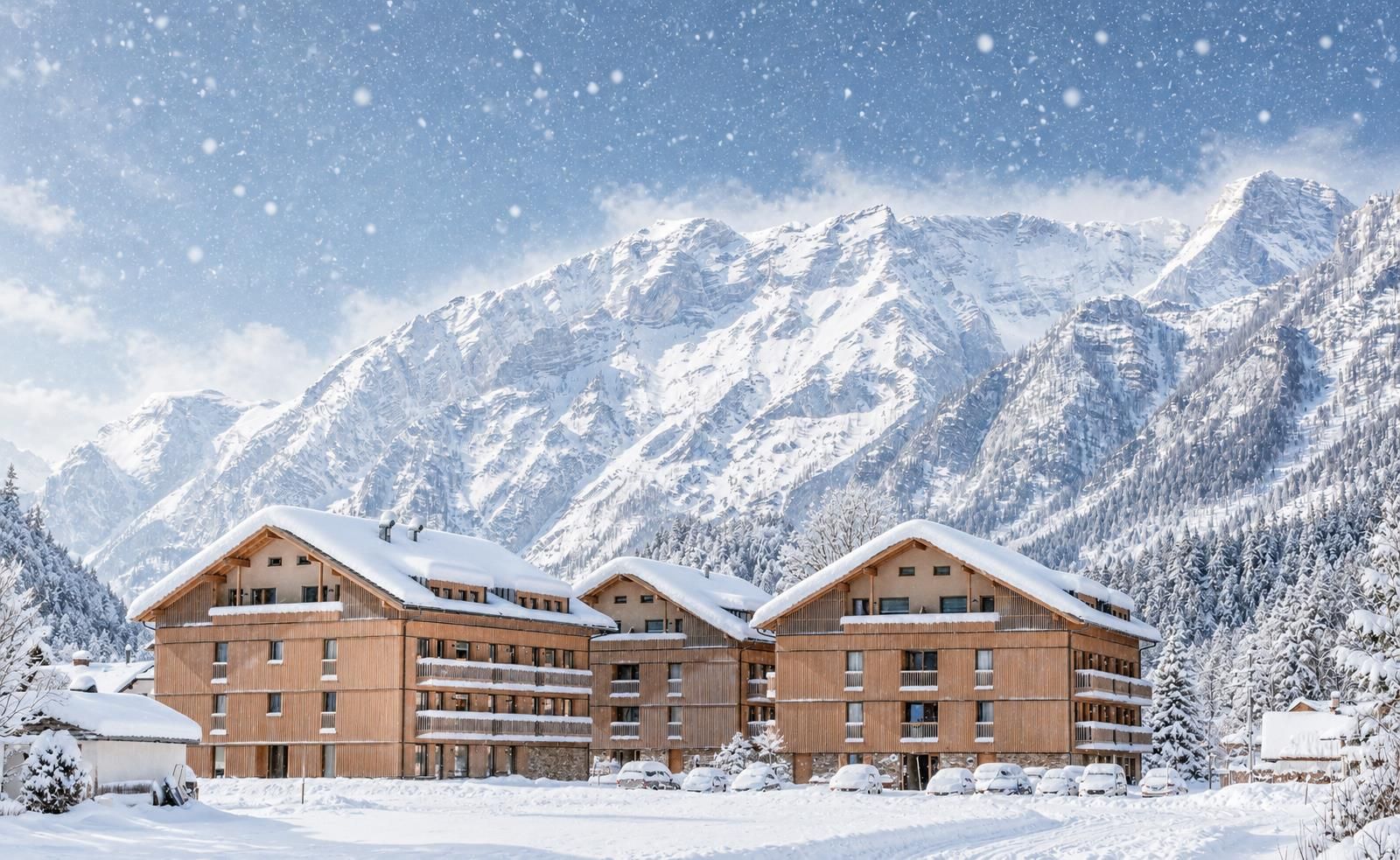 Dormio Aparthotel Hinterstoder: Typ D1 im 2. Obergeschoss - Ansicht 4