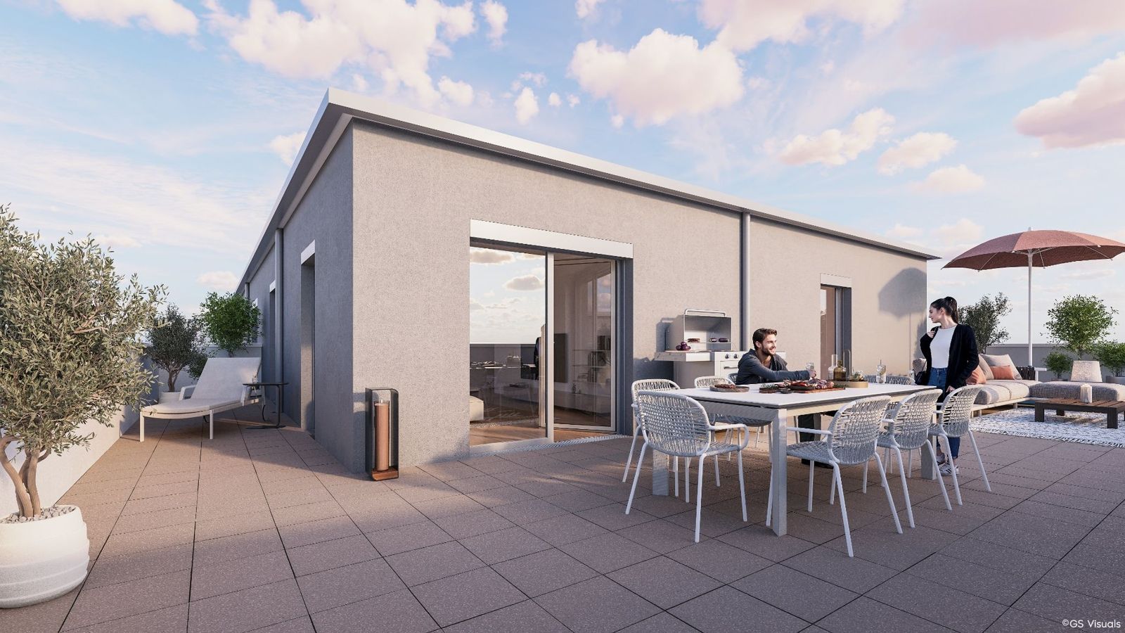 3 kambarių butas, 89 m²