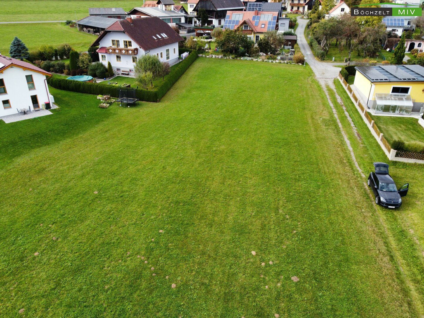 Traumhaftes Baugrundstück in Seckau - 120€ pro m² für Ihr Eigenheim - Privatstraße - Ansicht 2