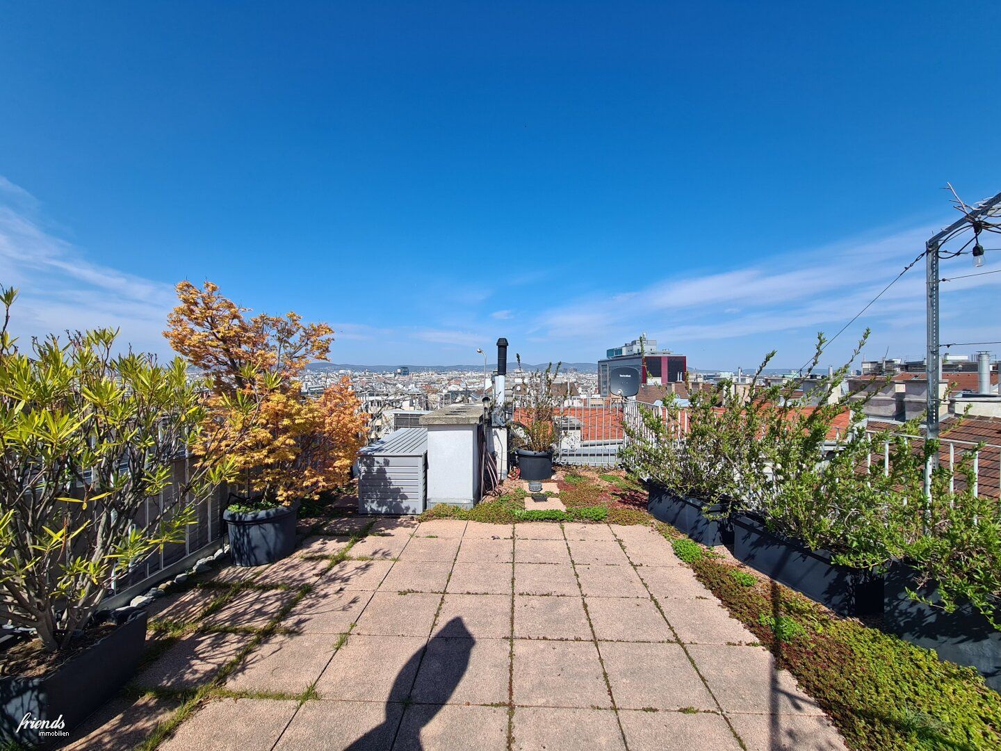 Blick über WIEN - Maisonette Dachgeschosswohnung mit Dachterrasse