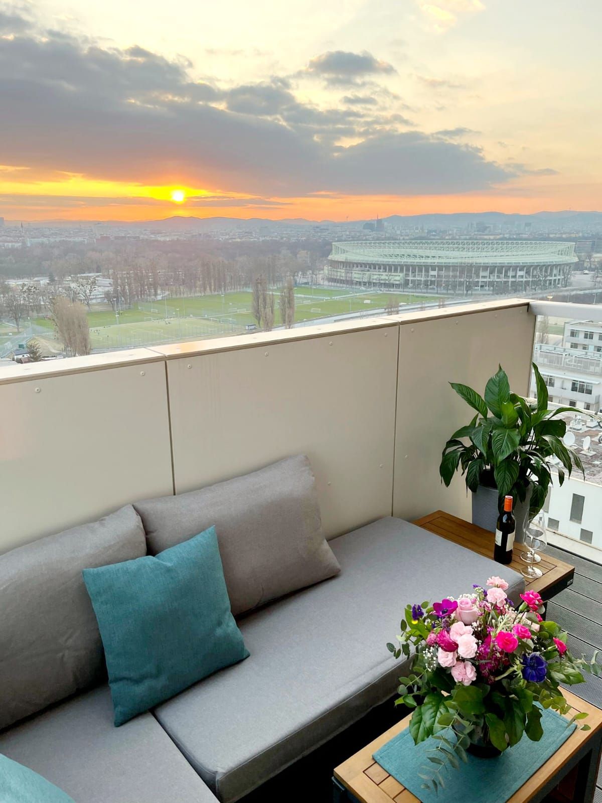 Luxuriöse 3-Zimmer-Wohnung im Marina Tower, 1020 Wien - direkt an der Donau | Provisionsfrei