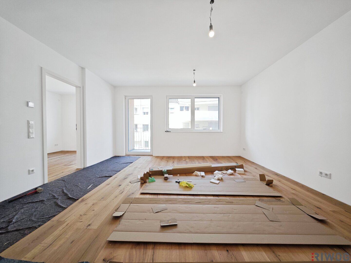 Erstbezug nach Errichtung | für Anleger oder Eigennutzer | 2 Zimmerwohnung mit Loggia | Luftwärmepumpe | optionaler Tiefgaragenplatz