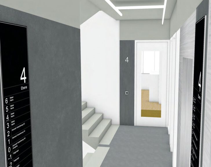 Erstklassige Lage - Erstbezug Büroetage OG4 nach Sanierung in 5020 Salzburg - Mehr
