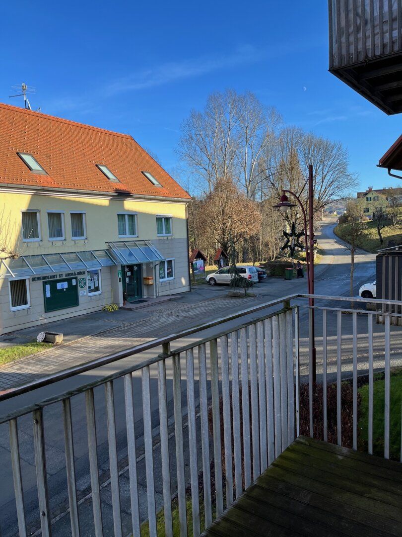 St. Andrä: Helle 2-Zimmer-Balkonwohnung in ruhiger Lage!