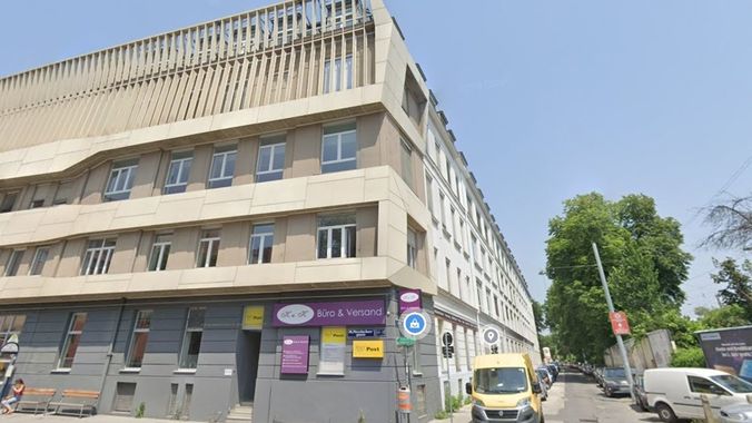 1190 Wien, Mooslackengasse 17-19 Seitenansicht Eisenbahnstraße