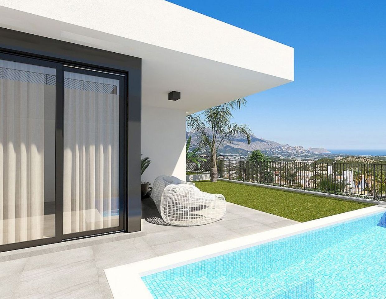 WUNDERSCHÖNE - NEUBAU - VILLA - MIT POOL - COSTA BLANCA - NORD