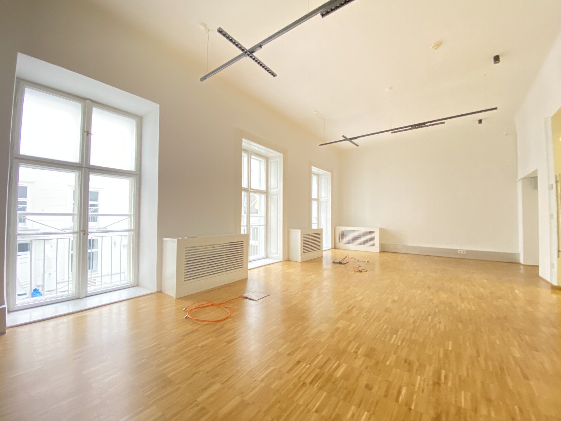Wohnen und Arbeiten im historischen Palais - Fläche im Hochparterre - ehemalige Büroeinheit im Botschaftsviertel - zu kaufen in 1040 Wien