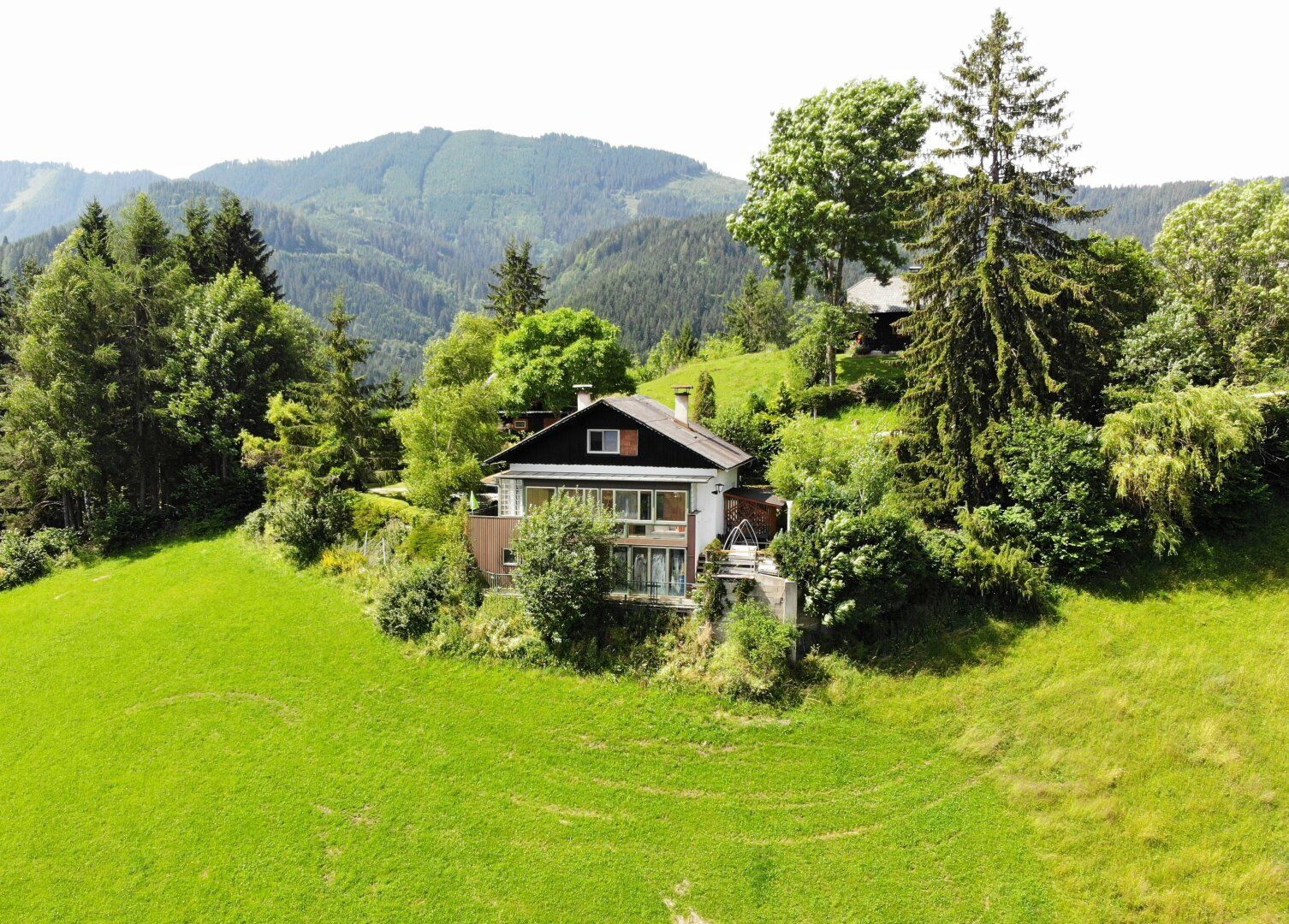 IHR Haus auf 1000m Seehöhe mit traumhafter Aussicht in absoluter Ruhelage auf Pachtgrund