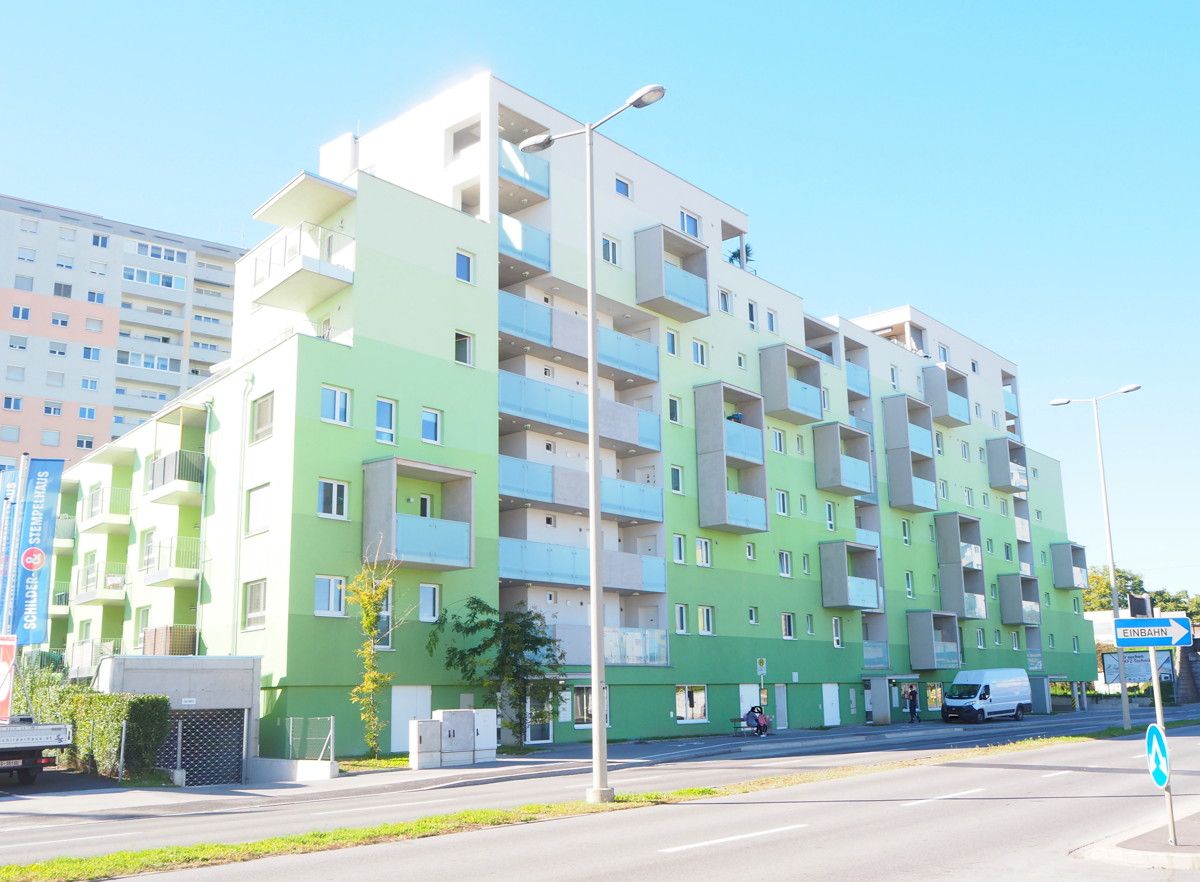Zentrale, geförderte 2 Zimmer Wohnung mit großem Balkon und Fernsicht - Lazarettgürtel 100 - Top 76