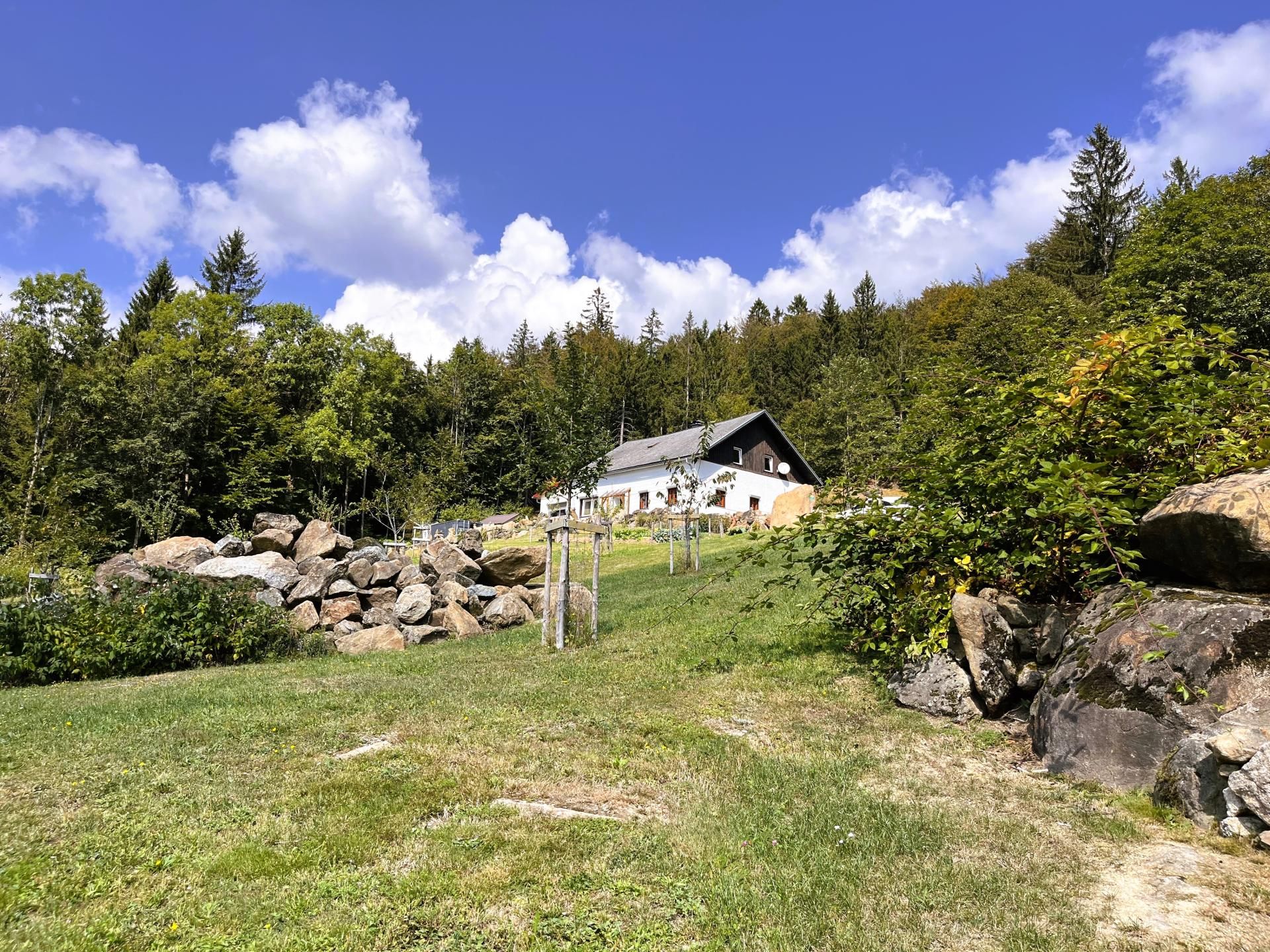 Ferien-Wohntraum versteckt auf 2ha Naturidylle im Böhmerwald