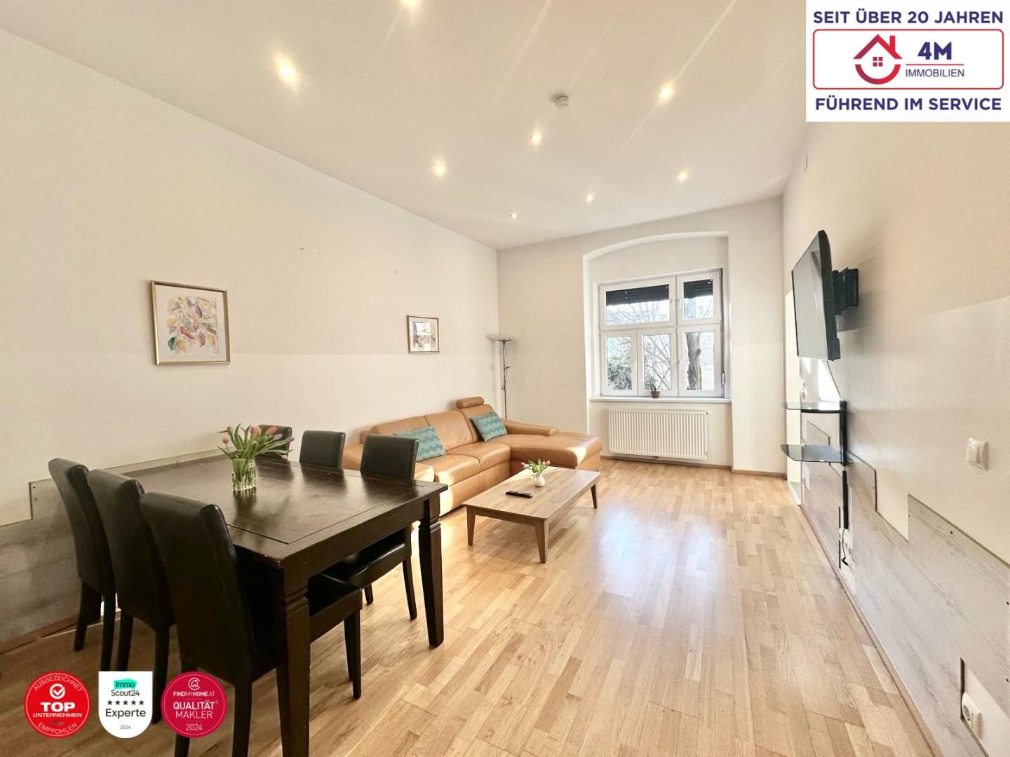 !!Preisänderung!! Lichtdurchflutete 3-Zimmer-Wohnung am Brunnenmarkt
