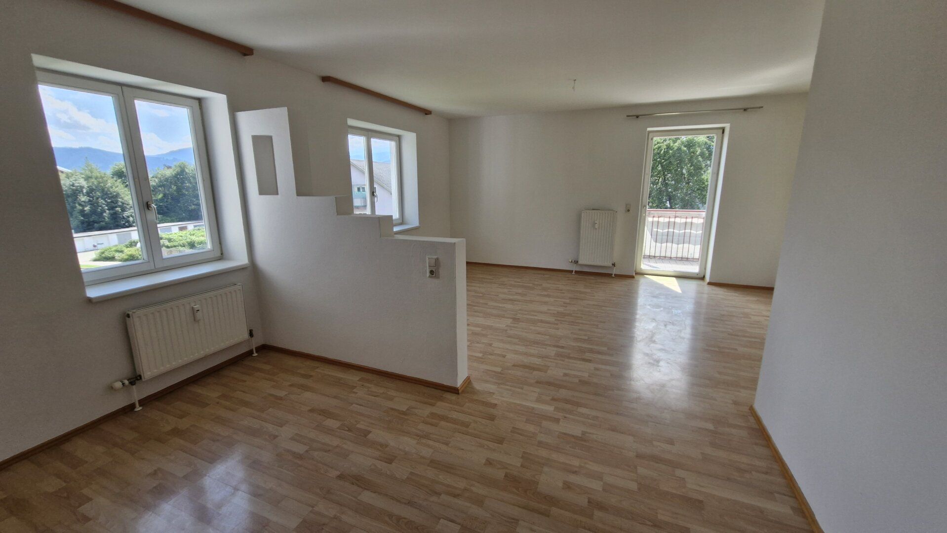 Geräumige 3-Zimmer-Wohnung in Fohnsdorf - 2 Balkone