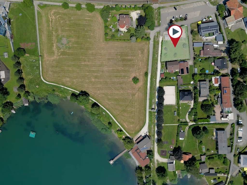Ossiachersee: Sonniger Baugrund mit Seeblick nahe Schiffsanlegestelle - Ansicht 3