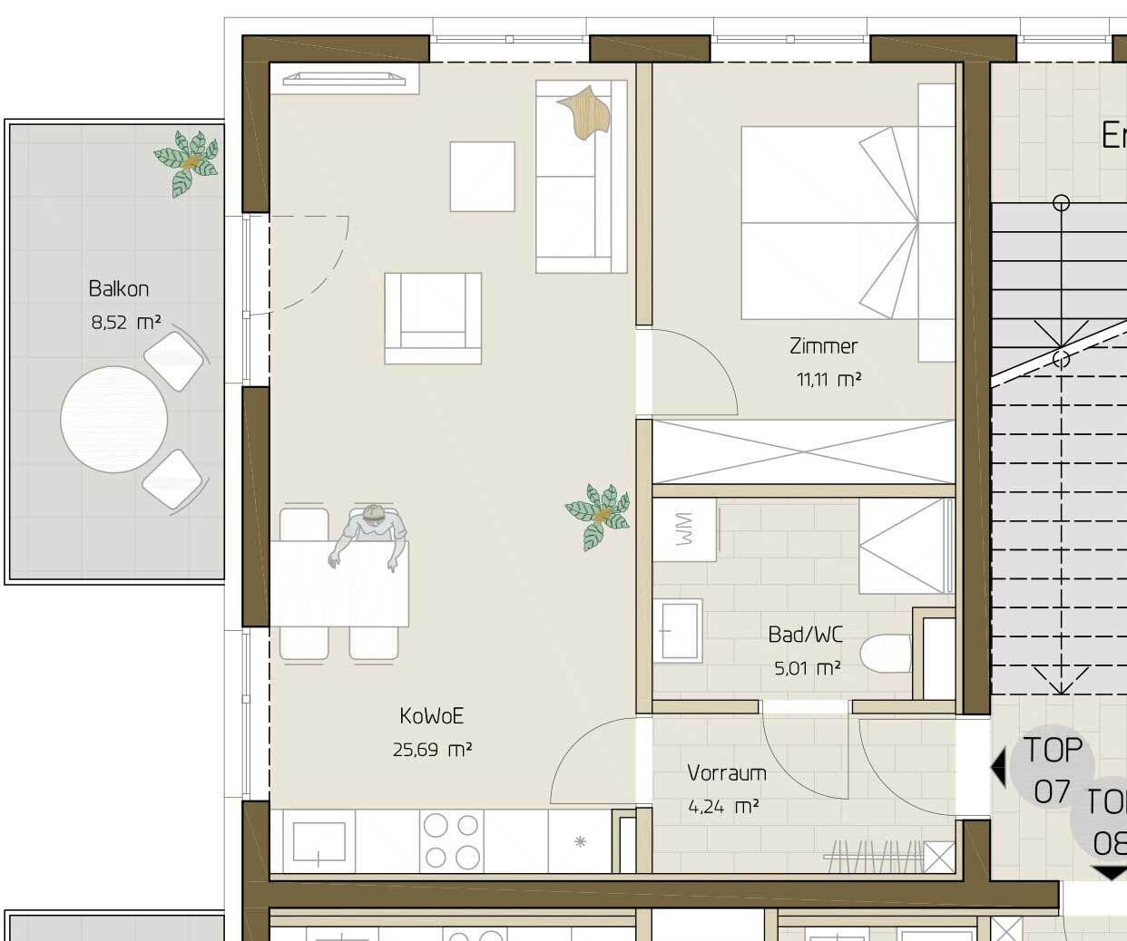Wohnung – Graz, Algersdorf, Eggenberg - Mehr