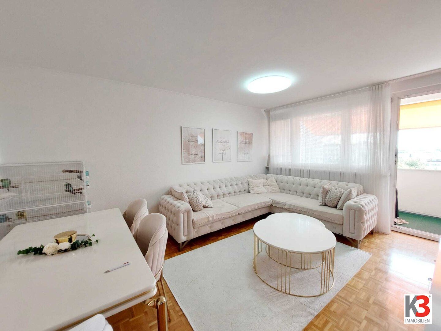 K3 - Freundliche 2-Zimmer-Wohnung mit Loggia in Braunau steht zum Verkauf!