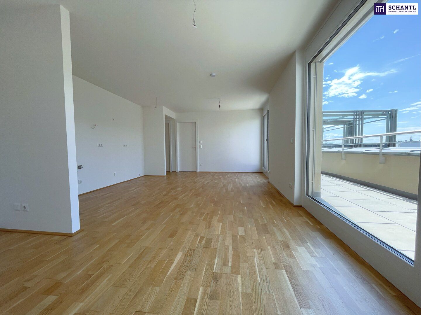 3-Zimmer-Wohntraum mit Dachterrasse in Ebergassing - Sonnenuntergänge inklusive! Schnell sein!