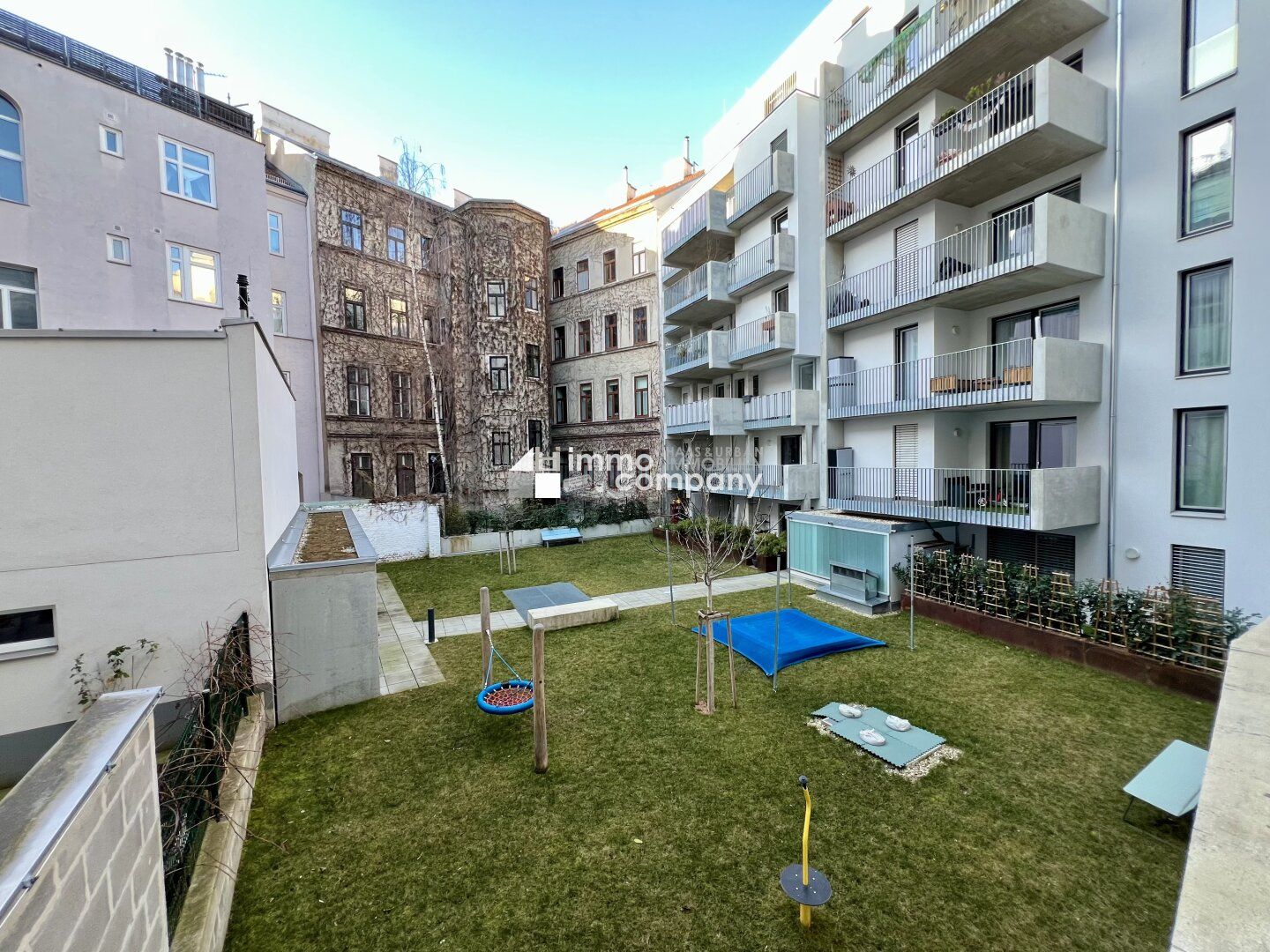 Terrasse, Licht und Freiraum - großartiges Wohnen am Augarten!