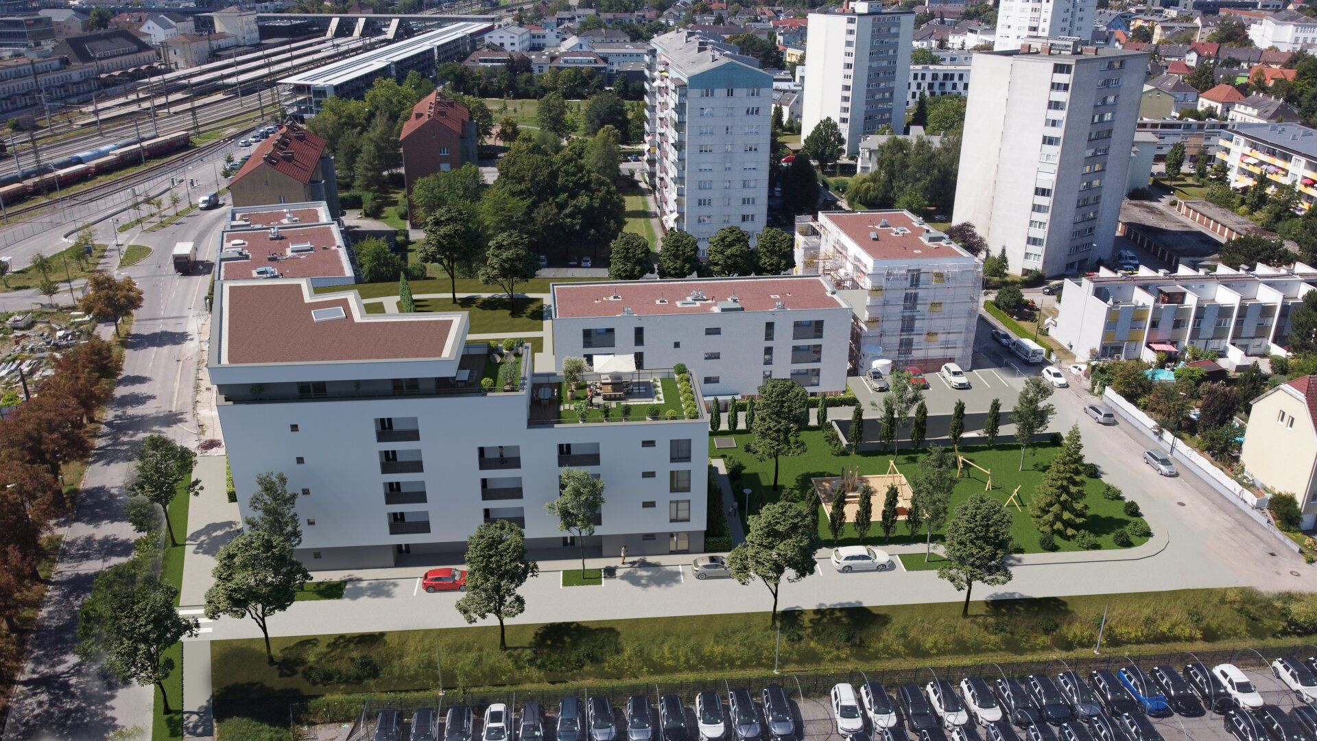 Gartenwohnung in Wels NEUBAU * * * PROVISIONSFREI * * *
