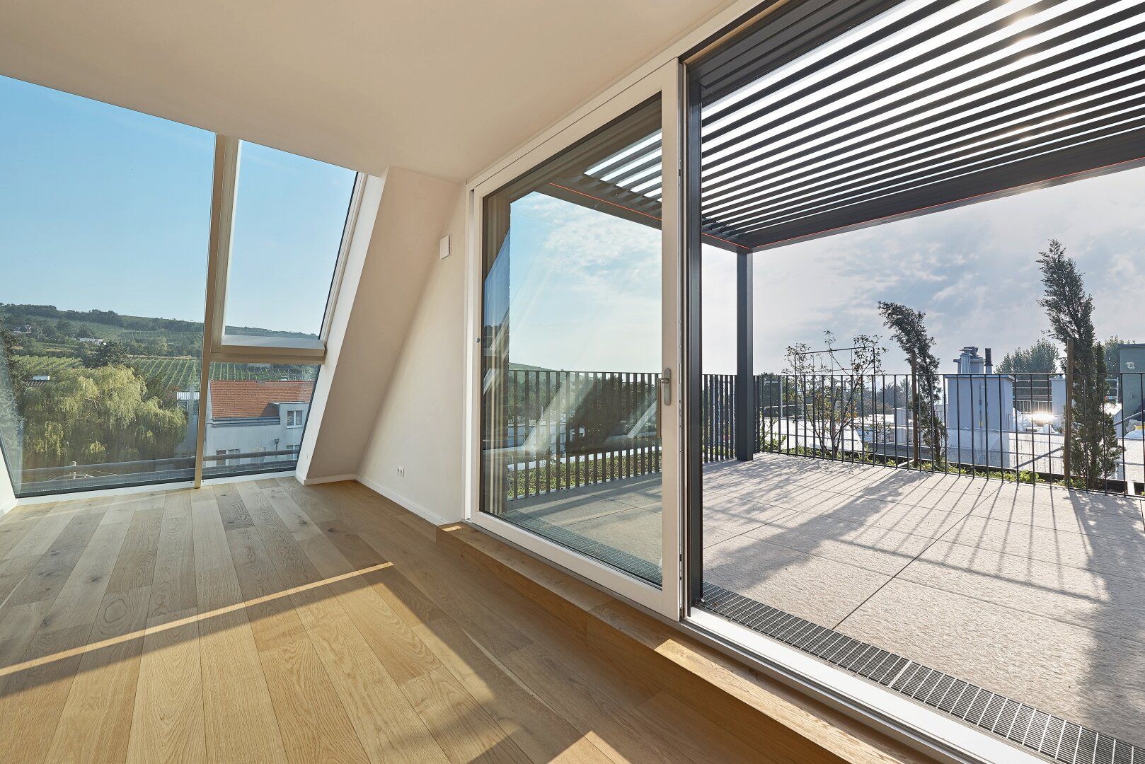 Penthouse mit Blick in die Weinberge