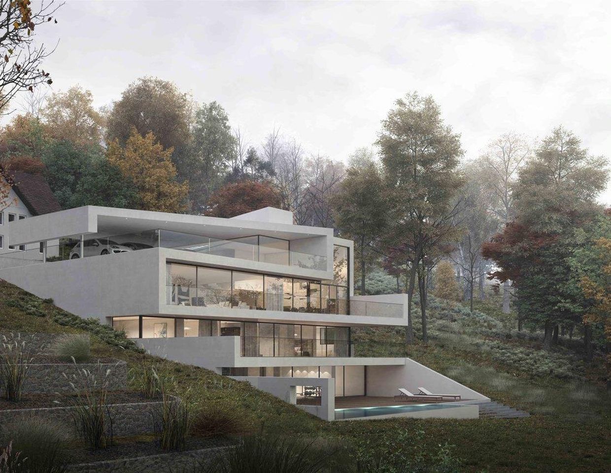 Hinterbrühl - Nähe Wien: Luxus-Villa in begehrter Lage im Wienerwald!