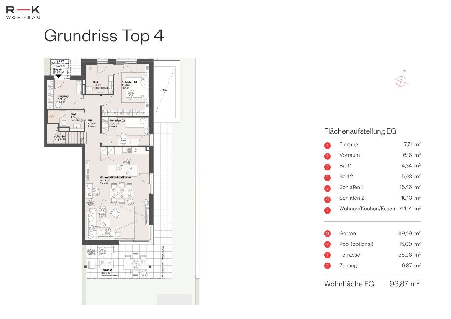 Wohnung – Salzburg, Morzg - Ansicht 5